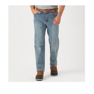 Duluth Men´s Ballroom Double Flex Relaxed Fit Jeans In Light Blue Size 36X28 NWT